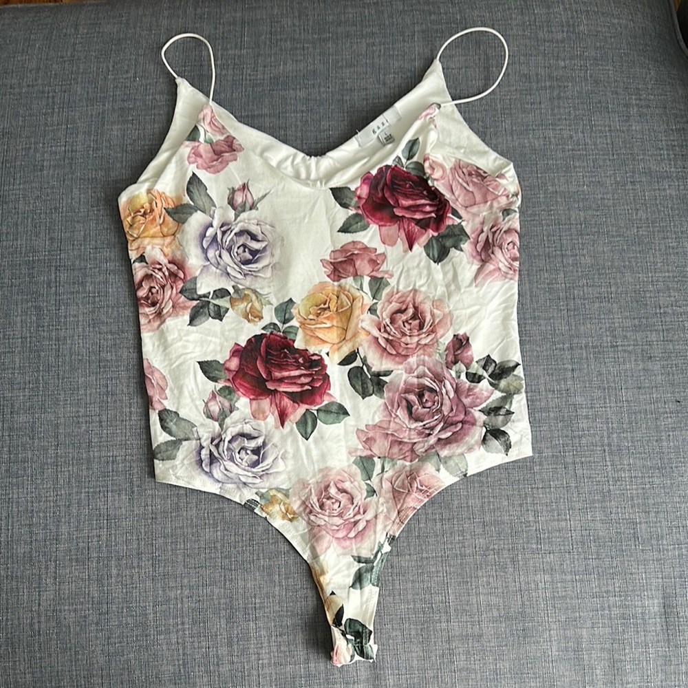 Gaze Floral Bodysuit - Multicolor